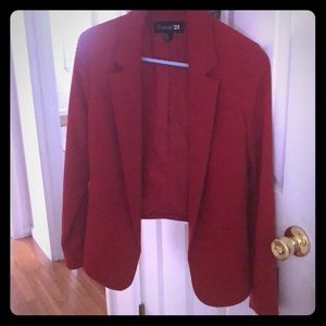 Forever 21 Red blazer